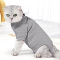 Adjustable Cat Surgery Onesie Breathable Pet Sterilization Vest for Cats Anti-licking Kitten Jumpsuit for Surgery Recovery Weaning Neutering Suit for Pet Care Cat Neutering Suit. 