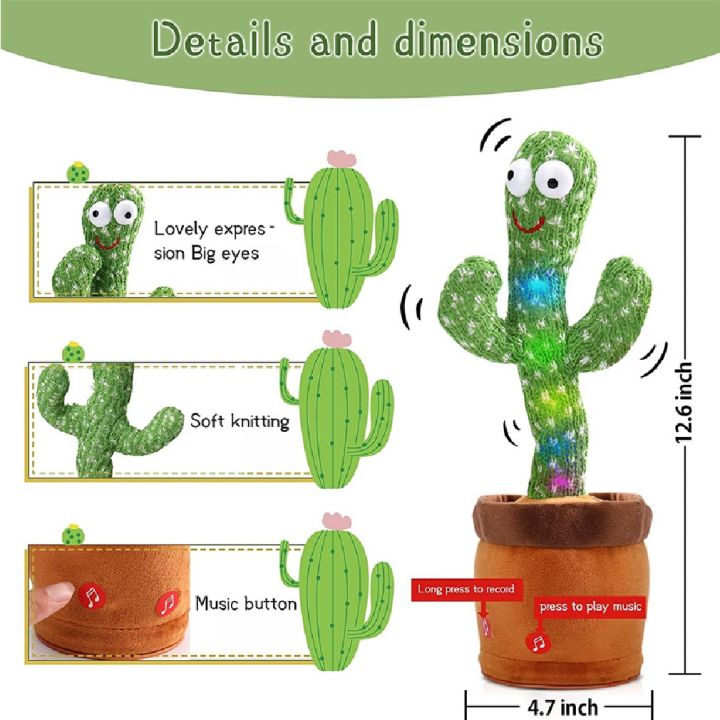 Rechargeable%20Dancing%20Cactus%20Toy%20with%20Songs%20-%20Funny%20Electronic%20Singing%20Dancing%20Cactus-%20Shaking%20Cactus%20Lightning-%20Wriggle%20Twisting%20Cactus%20Cute%20Plush%20Toy%20Education%20Toy%20for%20Children%20Playing%20-Home%20Decoration%20Kids%20Toy%20-%20Image%203