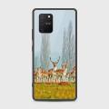 Samsung Galaxy A91 Cover - SkinLee HQ Infinity Glass Case (Soft) - Wildlife Nature - SKINLEE-558-1-793-624. 