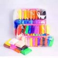 Pack Of -12 Fomic Polymer Light Clay Slime Play dough For Kids With Free Tools. 