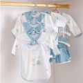 5 Piece - 11-14.5 inch  Baby Coat Hangers Children Clothes Hangers Adjustable with Space Saving Stackable Hooks, Universal Baby Hangers Non-Slip Dress Clothes Coat Hanger with Windproof Hooks. 