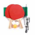 Table Tennis Table Indoor Indoor Games Sport Portable Table Tennis Net Bracket Ping-Pong Paddles Kit Set For Kids Childrens. 