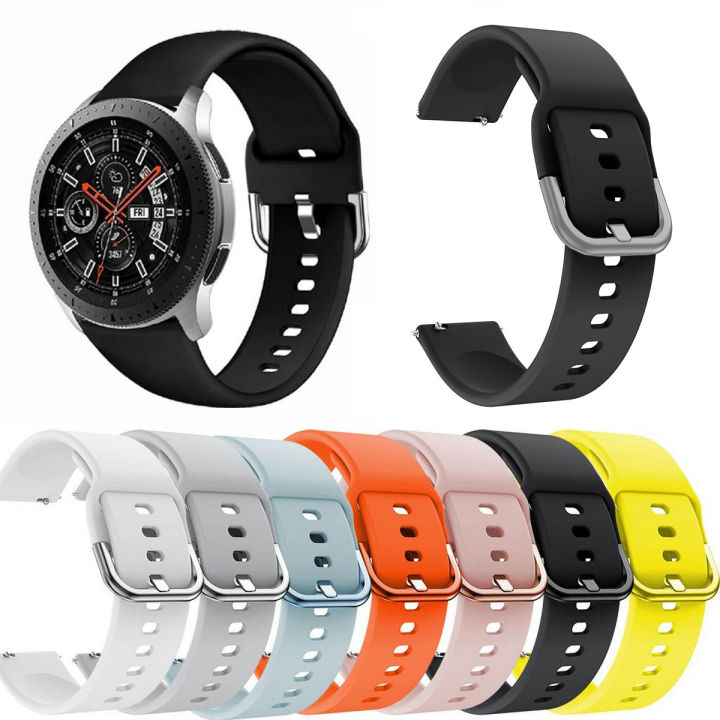 Samsung R07 22mm Silicone Strap for R07 R09 Call Fit 5 Zero life style Haylou Rs4 ...