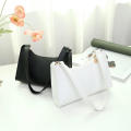 Bags For Women Fashion Pu Leather Zipper Underarm Bag Ladies Simple Design Casual Travel Handbag Bolsas. 