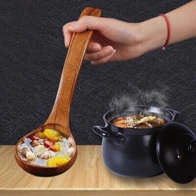 Pure Wood Doi ڈوئ The Unique Hand-carved Curved Wooden Spoon For Cooking and Serving Utensil, Kitchen Utensils, kitchen gadgets, Cooking Spoon, Serving Spoons in Chinaar wood