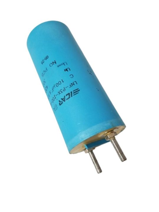 Capacitor:%20EICAR%20ITALY%20LNF-P3X-100-42%20100%20uF%20300%20V%20factory%20%20refurbish%20%20capstor%20-%20Image%202