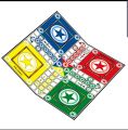 Ludo Large 24 inches 2 in 1 Cardboard game. Ludo game for kids and adults. 