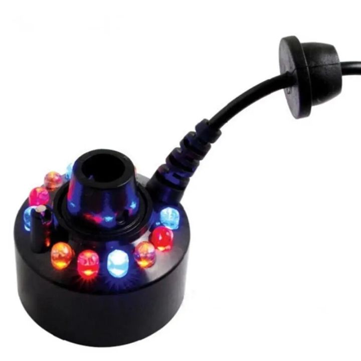 【Topnotch Store】Mist Maker oke Fog Machine Color Party Prop With Color Party Prop Home Decoration EU UK Plug adapter CD