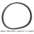 Timing Belt Engine Timing Belt for EZGO Gas Golf Cart 1991- 295Cc & 350Cc 4 Cycle Engine 26626-G01. 
