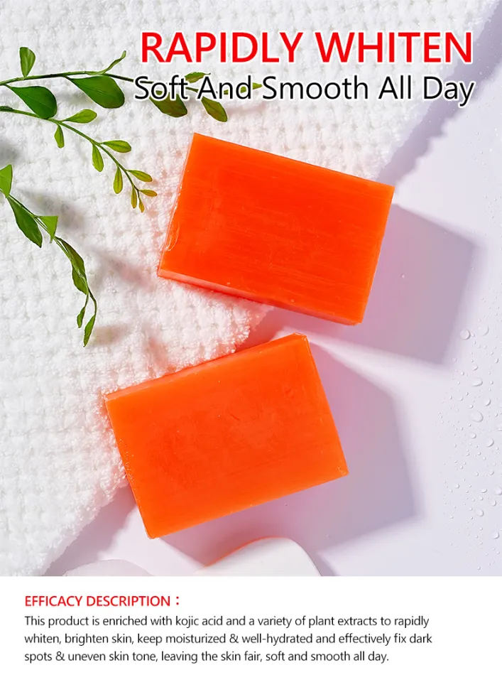 Guanjing Kojic Acid Soap 7 Days Glowing & Moisturizig body Soap 120g GJ7164  | Daraz.pk