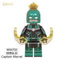 Avengers Endgame Lego Minifigures Super Heroes Pepper Spider Man Stan Lee Building Blocks Toys for Children WM6061. 