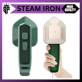 SP Dealz Mini Steam Iron Dry & Wet Ironing Portable Mini Steam Iron for Clothes Fast Heat Lightweight Titanium Plate Good for Home and Travel (Green). 