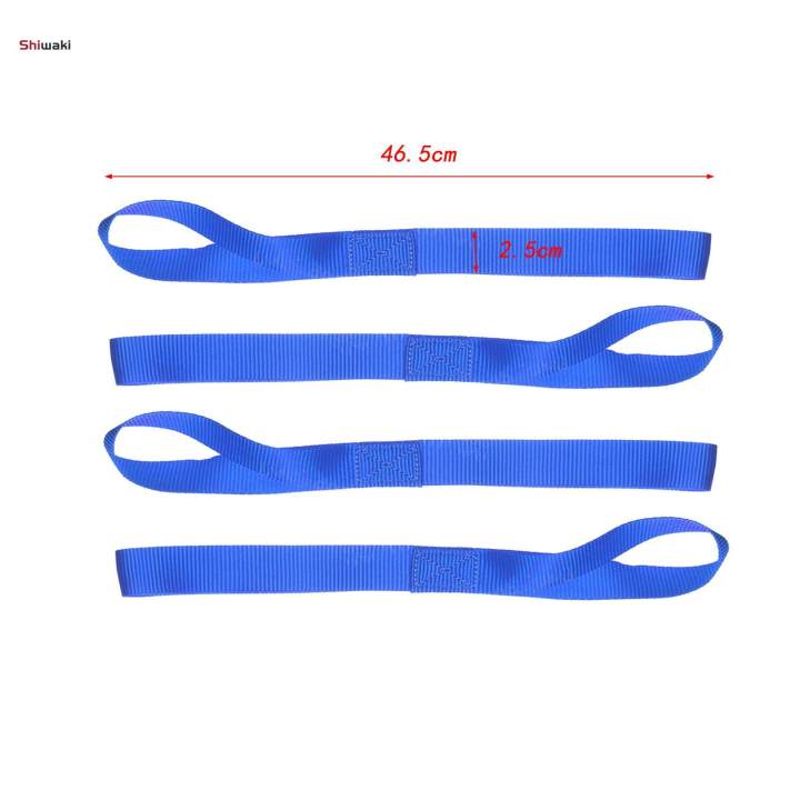 5x%20Soft%20Loops%20Nylon%20Multiple%20Use%20High%20Strength%20Motorcycle%20Tie%20Down%20Straps%20-%20Image%202