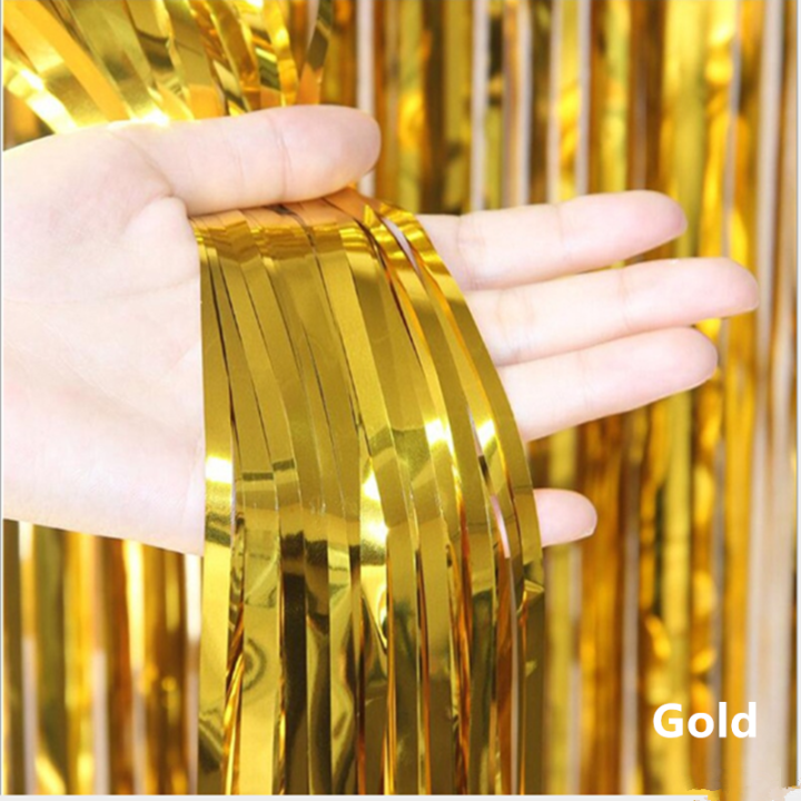 Pack%20of%202%20Foil%20Curtains%20Backdrop%20Decor%20Golden%20Metallic%20Foil%20Tinsel%20Fringe%20Curtain%20Birthday%20Party%20Decoration%20Wedding%20Backdrop%20Curtain%20Photo%20-%20Image%203