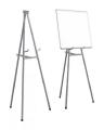 White Board Stand Metal - Silver -18 Gauge. 