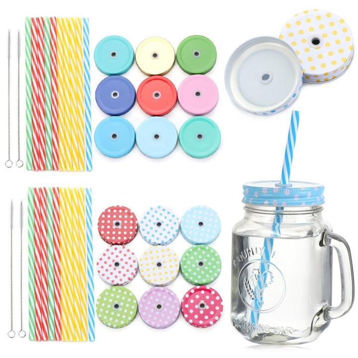 Glass Mix Colours Designer Mason Jar With Straw, Units Per Pack: 1, Capacity: 500 Ml