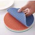 Silicone Heat Mat high quality for Hot Pots and Dishes - Silicone Heat-Proof Mat Anti-Slip Pot Holder and silicon pot trivet mats, Multi-Purpose Hot Pads Heat Resistant To 450 F, Non-Slip, Insulation, Durable, Flexible, Dishwasher Safe. 