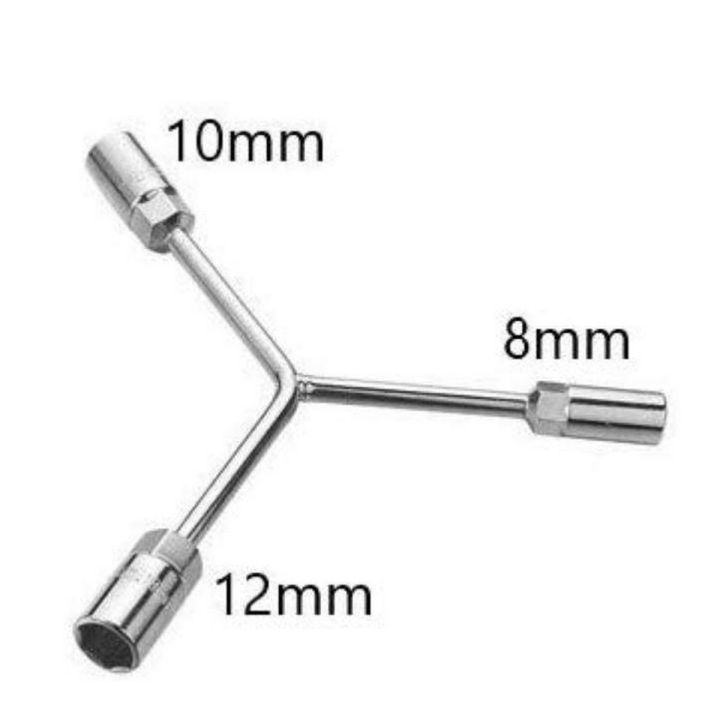 3in1 Y Spanner (8 10 12) Y Shape Spanner Socket Spanner Repair Hand Tool