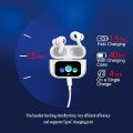 Airpods Pro With Digital Display - ANC And Transparency- High Quality Sound - Touch Volume Control - Digital Screen - Smooth Display. 