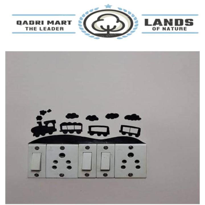 UNIQUE TRIAN SWITCH STICKER (WALL DECORATION VINYL DECAL) | Daraz.pk
