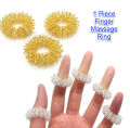 1PCS Finger Ring Massage Acupuncture Ring Health Care Body Massager Relax Hand Massage Finger Lose Weight. 