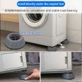 4Pcs Anti Vibration Washing Machine Feet. 