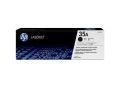 HP 35A Black LaserJet Toner Cartridge. 