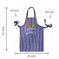 relaxsit Apron collection various style options adjustable and non adjustable printed and plain with extra long Ties and pockets unisex. 