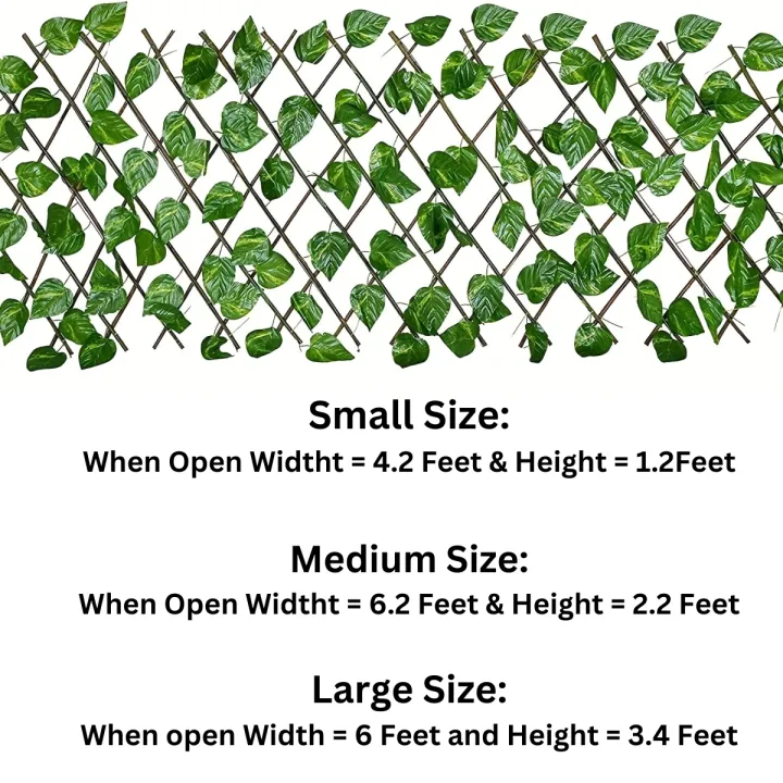 Plant%20Fence%20Artificial%20Garden%20Plant%20Fence%20Garden%20UV%20Protected%20Privacy%20Screen%20Used%20For%20Decoration%20Height:1.5%20Feet%20Extended%20Widtht:4%20Feet%20-%20Image%203