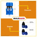 Hose Connector Sets - select 3pcs Set / 2pcs / 1pc Connector / 1 pc Tap Connector / 3pcs Set contains 2 Quick Connectors 1/2 inch - 1 Threaded Tap Connector with Reducer - use for Pressure Washers, Gardening - Wadfow. 