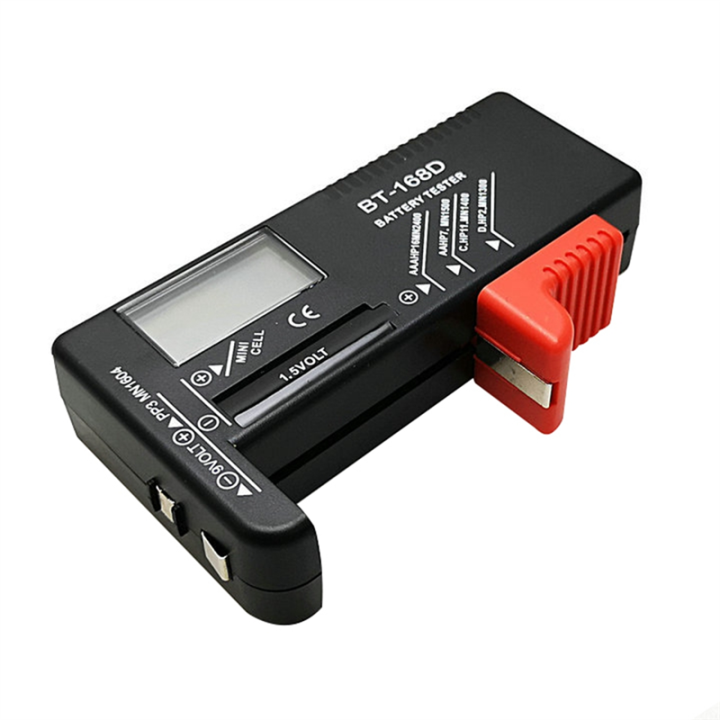 1 Piece Digital Battery Tester Battery Capacity Tester for AA/AAA/C/D/9V/1.5V Battery