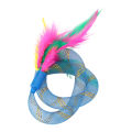 Pet Cats Kitten Funny Feather Spring Interactive Bite-resistant Playing Chew Toy. 
