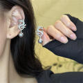 Chinese Vintage Dragon Dangle Earrings for Women New Year Dragon Animal Totem Earring Girls Party Personality Jewelry Gift. 