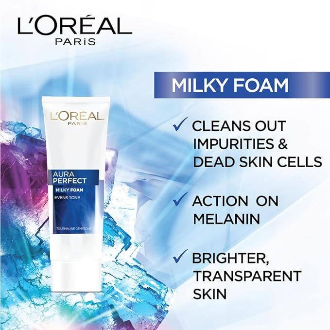 L'Oreal%20Paris%20Aura%20Perfect%20Milky%20Foam%20Purifying%20&%20Brightening%20Cleanser,%20100ml%20-%20Cleanses%20Skin%20Thoroughly%20From%20All%20Sorts%20Of%20Iimpurities,%20Freed%20From%20Dullness%20-%20Image%204