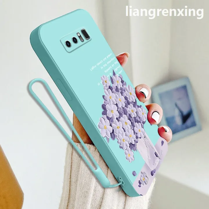 Casing%20Samsung%20Note%208%20phone%20case%20softcase%20liquid%20silicone%20protector%20smooth%20shockproof%20bumper%20cover%20new%20design%20comic%20flower%20cartoon%20ytyhh01%20-%20Image%205