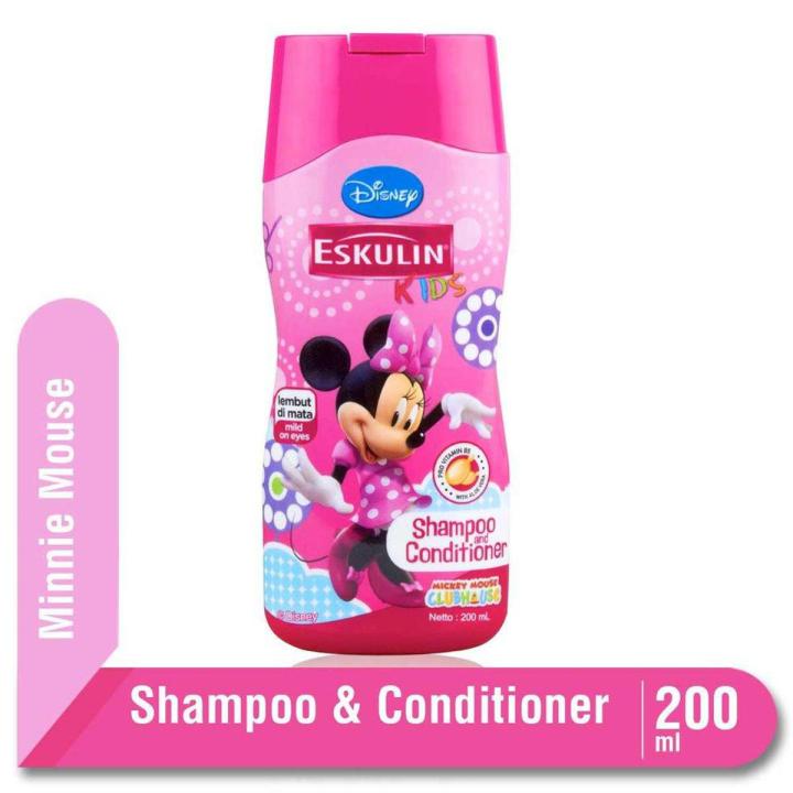 Disney Eskulin Shampoo & Conditioner Mini Mouse-200ml