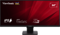 ViewSonic VA3456-MHDJ 34 Inch 21:9 UltraWide WQHD 1440p Frameless IPS with Ergonomics Design HDMI and DisplayPort Inputs Monitor. 
