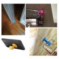 Mini Anti-Collision Silicone Door Stopper Door Handle Crash Pad Bumper Guard Rubber Stopper Wall Mute Crash Pad Silencer. 