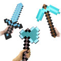 【NEW】 Foam Toy Sword Minecraft, Children's Size Role-Playing Accessory Series, Suitable For Video Game Fans And Above To Collect Gifts. 