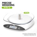 DSP Electric Kitchen Scale, 11lbs/2kg ​​High Precision Digital Food Pan Scale with LCD Display for Food Ounces and Grams Kitchen Scale Weight Capacity, Electric Kitchen Scales, Kitchen Scale Digital, Kitchen Scale Weight Machine Note random color will be. 
