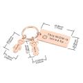 Personalized Gift for Mother's Day Customized Keychains with Name Key Hook Decor Engraved Mom Mummy Keychain for Bags Present. 