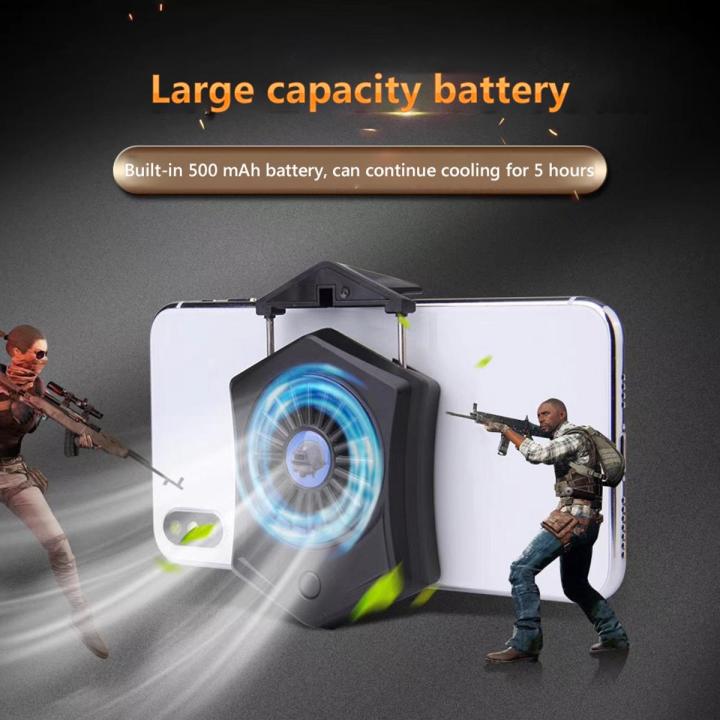 P9 Universal Portable Rechargeable Mobile Phone Cooler Game Cooling Fan Radiator