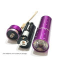 Aluminum LED UV Torch Flashlight for Pet Clothing currency check Food Fungus Detection / Night Fishing / Travel. 