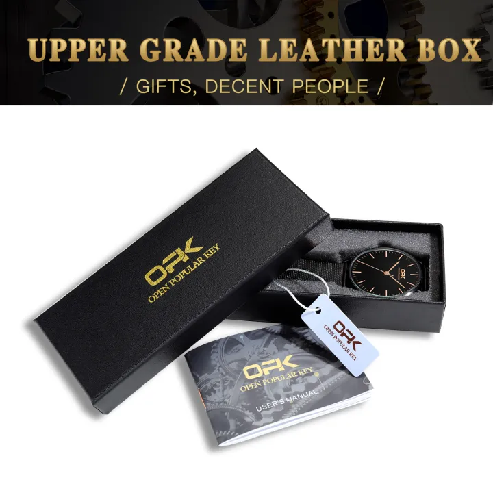 OPK%20%20Fashion%20Men's%20Watch%20Simple%20Dial%20Ultra-thin%20Waterproof%20Date%20Window%20Tungsten%20Steel%20Strap%208105%20-%20Image%2010