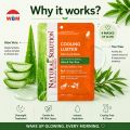 𝐖𝐁𝐌 Natural Solution Aloe & Tea Tree Facial Mask Sheet - Facial Mask for Glowing & Refreshed Skin. 