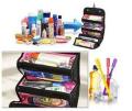 Roll n Go Makeup Organizer & Cosmetic Bag - Black. 