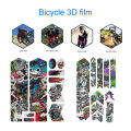 Bike Sticker Self-adhesive Bike Frame Front Fork Stem 3D Protective Decal. 