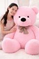 Giant Teddy Bear Soft Plush Toy 1ft to 5.5ft – Big Size Stuffed Bear for Kids, Girls & Boys – Cuddly Hugging Pillow Toy – Birthday, Anniversary & Baby Shower Gift.