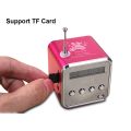 TD-V26 portable speakers with FM Mini Multi-Function Radio USB notebook speakers for TV phone support SD/TF card MP3 music player. 