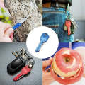 Key Knife | Folding Knife | Key Knife | Key Chain Knife | Adult Pocket Knife Key Knife One Size For Outdoor Use. 